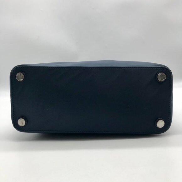 Michael Kors Navy Blue Nylon & Leather Winston Tote Bag - Picture 5 of 10